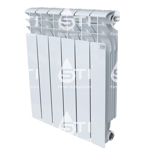Алюминиевый радиатор STI 500 100 6 секций